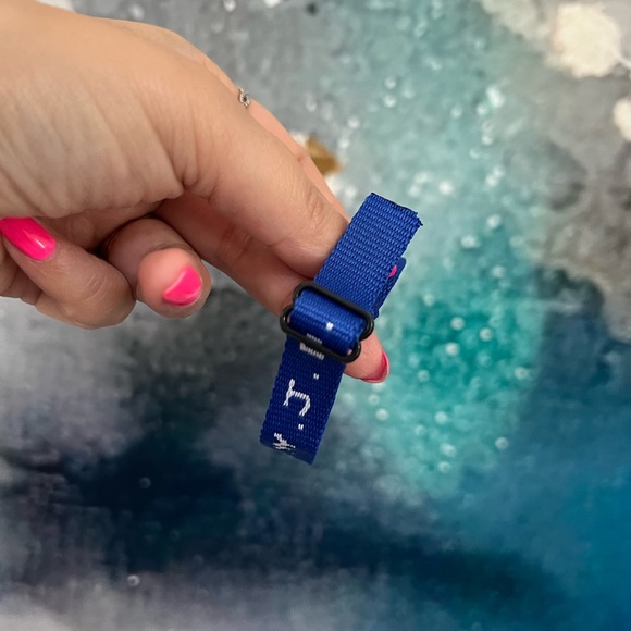 WWJD Blue Bracelet - Picture 3 of 3